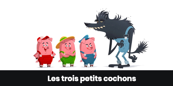 Les trois petits cochons